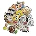 Laptop Stickers, PK-STAR [100 pcs] Laptop Motorcycle Skateboard Luggage Graffiti Bumper Stickers-Random Patterns