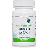 Seeking Health Active B12 with L-5-MTHF, 60 Lozenges, Vitamin B12 Supplement, Supports Cellular Health, Cognitive Health, and