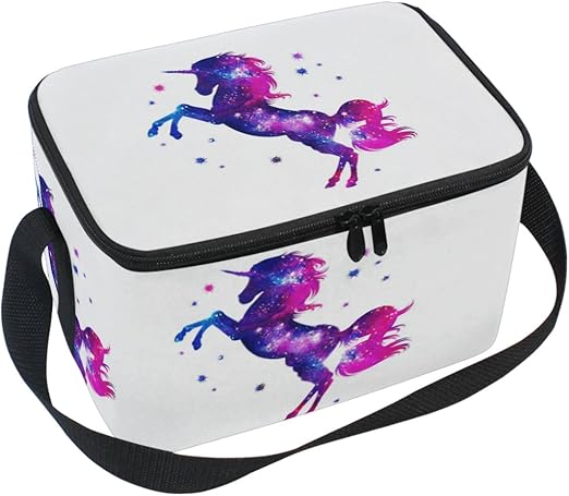 girls unicorn lunch box