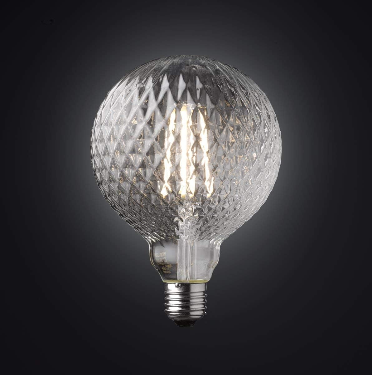 WOFI LED Filament E27, Transparent, 12.5 x 12.5 x 17.5 cm - Image 3