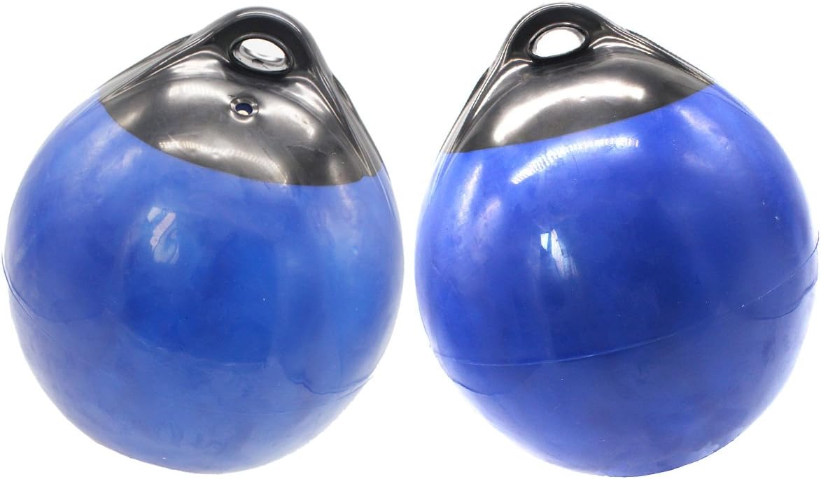 XHaibei Pair of Boat Fenders Ball Round Anchor Buoy, Dock Bumper Ball