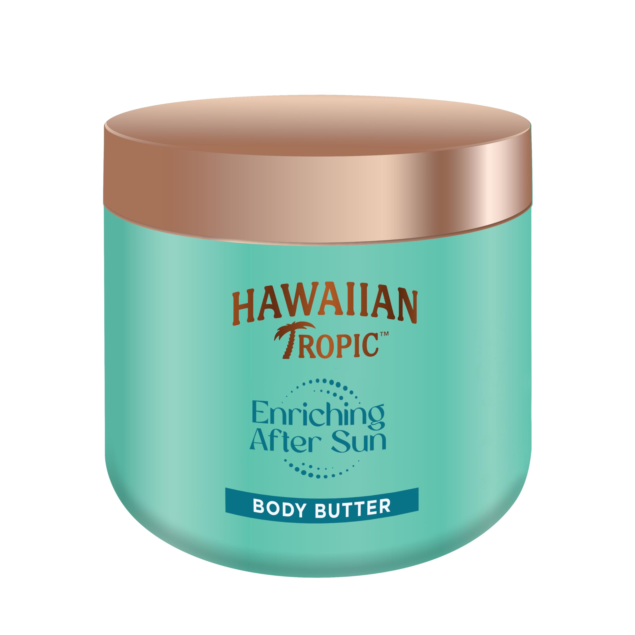 Hawaiian Tropic Enriching After Sun Body Butter - 250 ml, 12-Hour Moisturisation, With Shea Butter, Coconut scent, Vegan