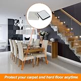 Shintop 16pcs Furniture Sliders 40mm Heavy Self Adhesive Pads Beige Square view 6