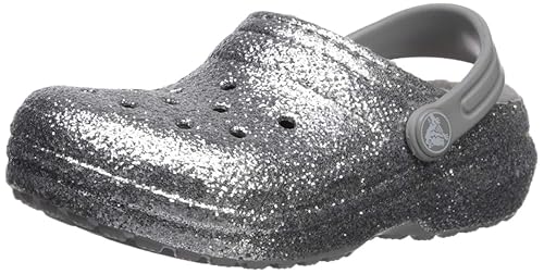crocs silver sandals