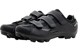 Tommaso Montagna Men’s Mountain Bike Shoes for SPD Pedals – Gravel & Trail Cycling Shoes – Compatible with SPD Cleats – No Cleats Included
