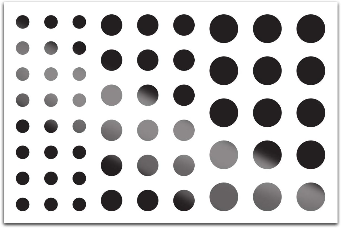 BLOCKED Webcam/Camera Vinyl Covers | 57 Low-Tack Reusable Webcam Sticker | 3-Sizes | Black