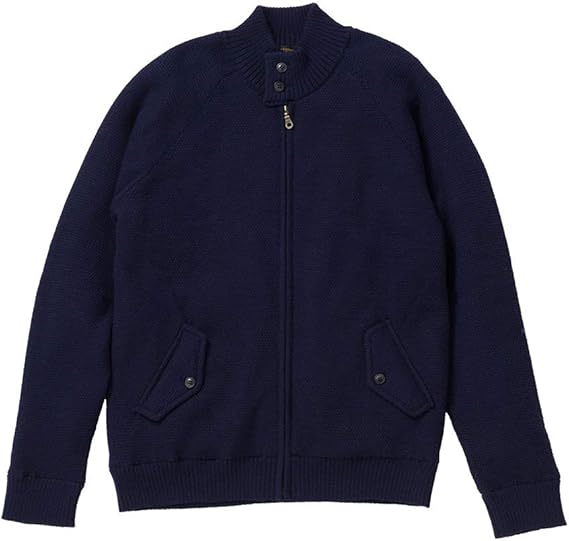 Amazon アイファーニットウェア アルパカブルゾン ジャケット メンズ アウター ネイビー コート ジャケット 通販