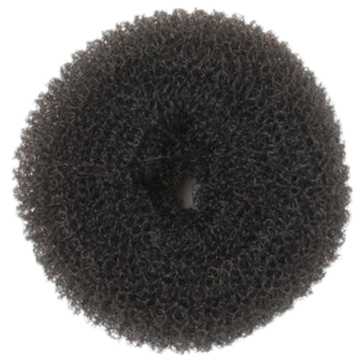 Topkids Accessories Hair Donut Bun Maker Set Bun Doughnut Hair Bun Shaper Bobby Pin Holder Donut Ring Styler Hair Bun Maker For Girls, Women, Ladies, Kids (Small, Black)