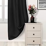 DWCN Blackout Curtains 46x54 Inch 2 Panels Eyelet Thermal Room Darkening view 3