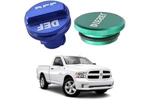 Diesel Fuel Cap for Dodge Ram 1500 2500 3500 4500 5500 diesel Trucks with Blue DEF Cap