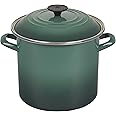 Le Creuset Enamel Over Steel Stockpot, 8-Quart Artichaut