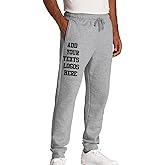 INK STITCH Men PC78J Custom Stitching Logo Texts Core Fleece Jogger Pants