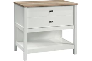 Sauder Cottage Road File Cabinet, Lateral File Cabinet, 1 Drawer Storage - Soft White Finish