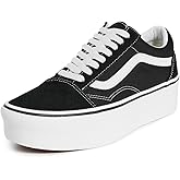 Vans UA Old Skool Stackforms, Black/True White, 10.5 US Women/9 US Men