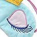 Adecco LLC Cute Sleeping Beauty Cartoon Eye Mask & Blindfold for Kid's Sweet Dreams(light blue)