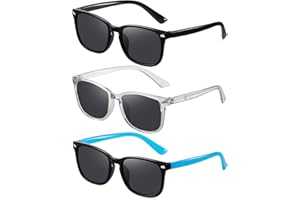 zeoxie Kids Sunglasses Polarized Sunglasses for Girls Boys Flexible Frame UV Protection Glasses Age 3-10