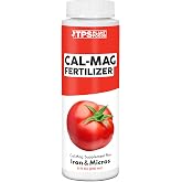 Cal Mag for Plants - Calcium and Magnesium Plus Iron and Micros, 8 oz | Helps Reduce Yellowing Leaves, Iron &amp; Micronutrient Formula, Coco and Soil, Easy Mix &amp; Feeding, For Tomatoes and Vegetables