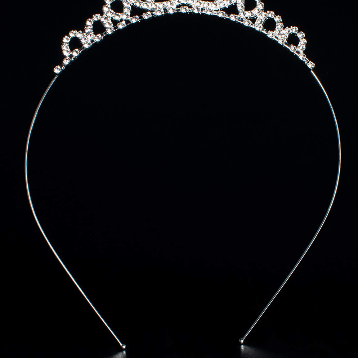 Girls Princess Crystal Tiara Crown For Birthday Party(Style1) : Beauty