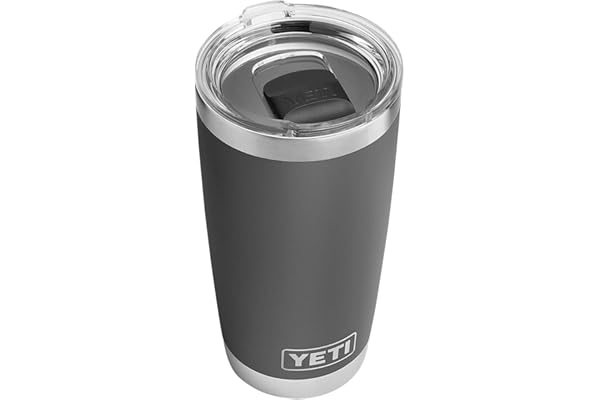 YETI Rambler 20 oz Stainless Steel Vacuum Insulated Tumbler w/MagSlider Lid