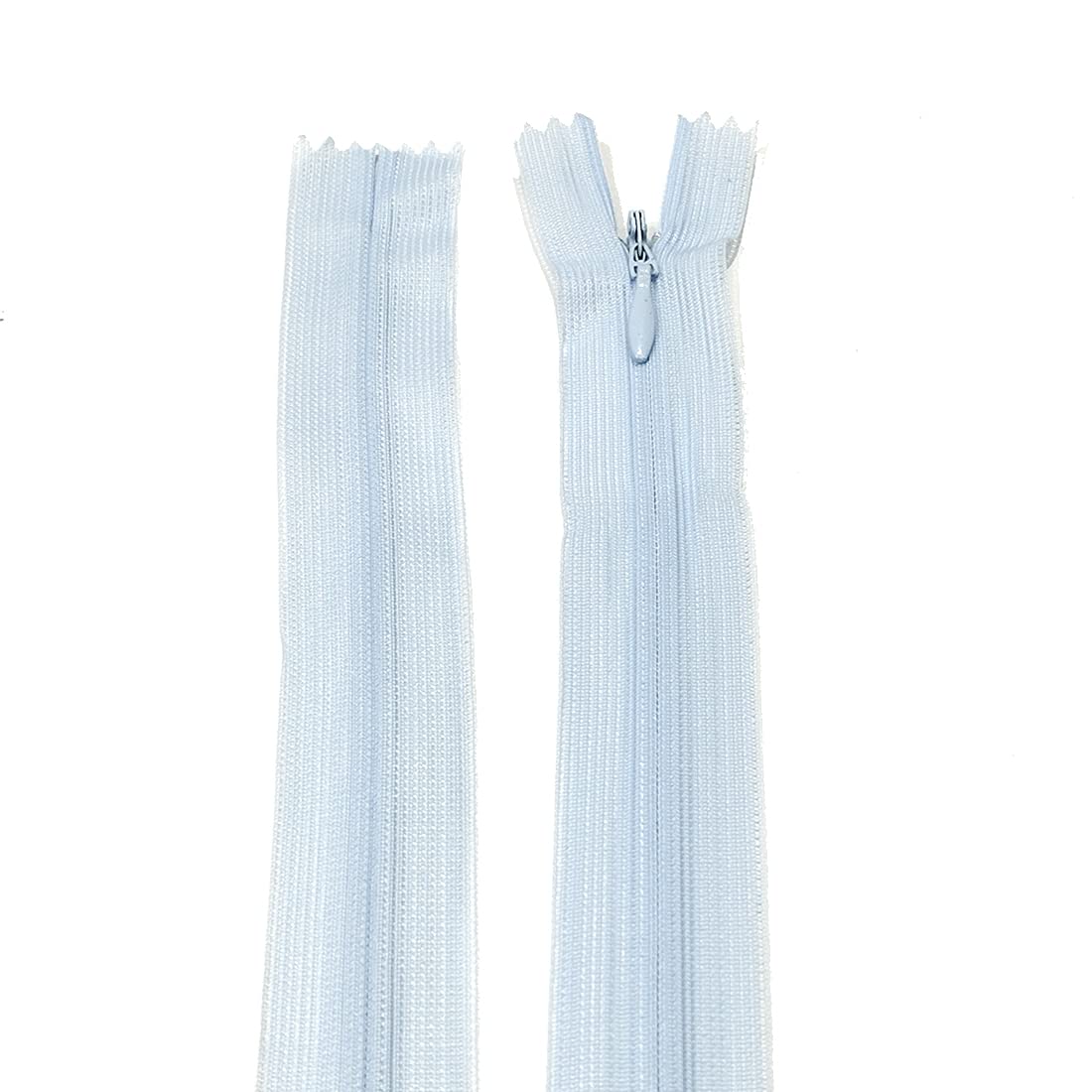 Closed Invisible Zipper, 5 Sizes and 20 Colors #3, Fine Zipper, Elegant and Discreet for Sewing on Clothes, Dresses, Skirts, Sewing Zipper, (60cm 25 units, 183)