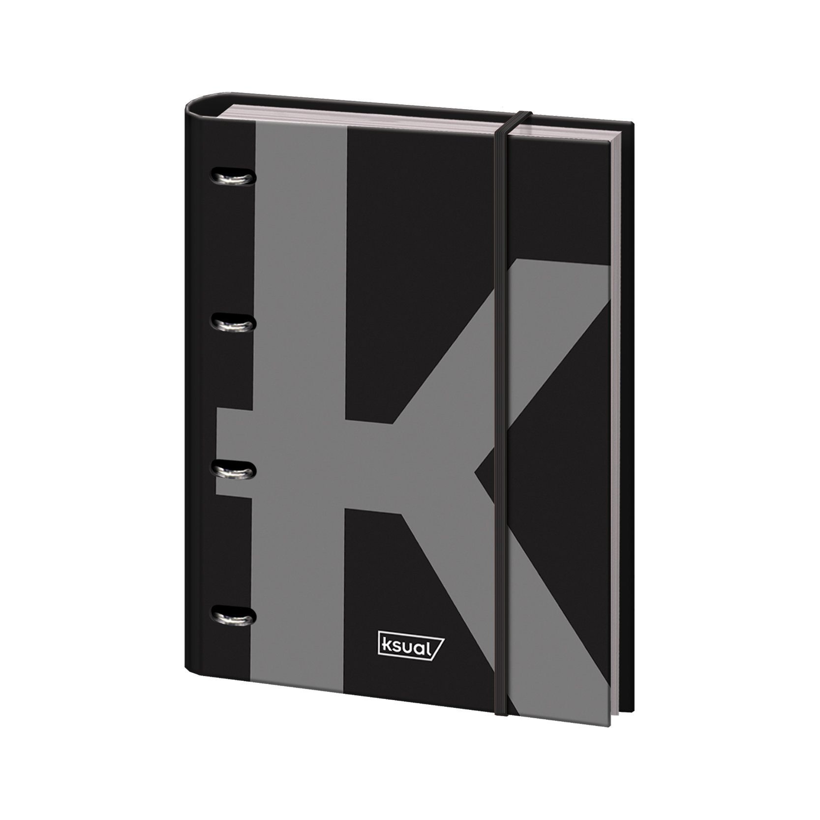 dohe 45005 – KSUAL, Folder A4 Refill Erasers, Black