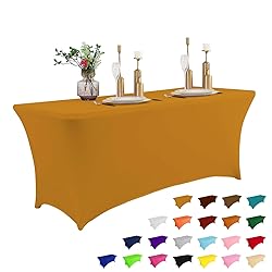 IVAPUPU 8FT Table Cloth for Rectangular Fitted