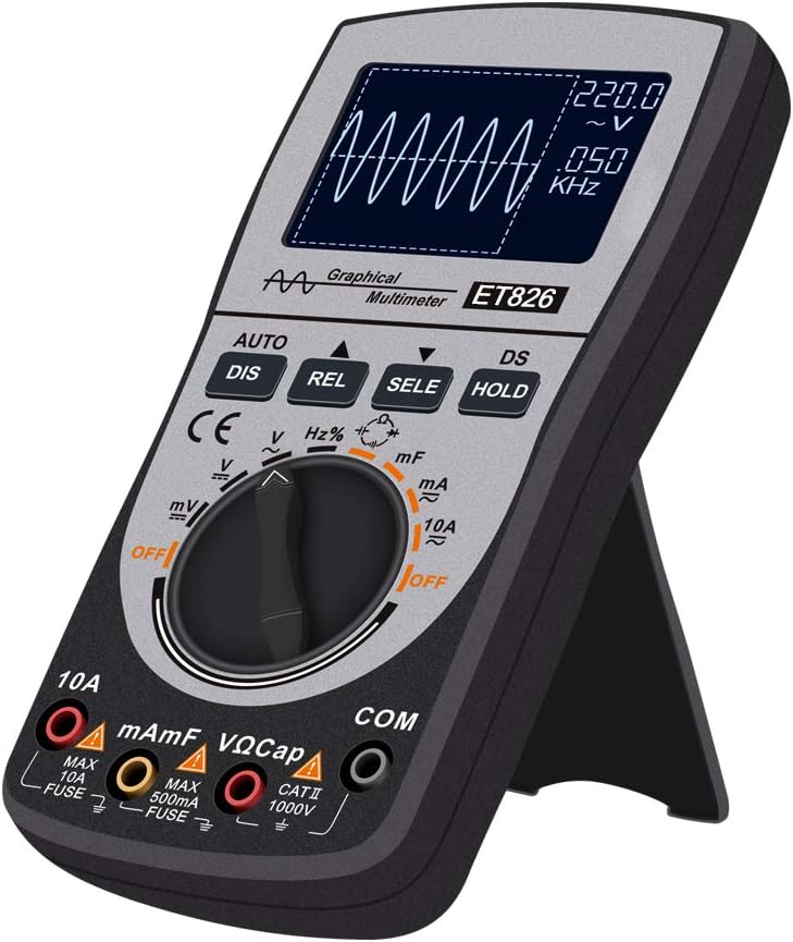VISLONE Multimeter 2-in-1 Intelligent Digital Oscilloscope Multimeter ...