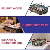 Power Play 3 in 1 Table Top Games Set – Mini Football, Hockey & Table Tennis view 6