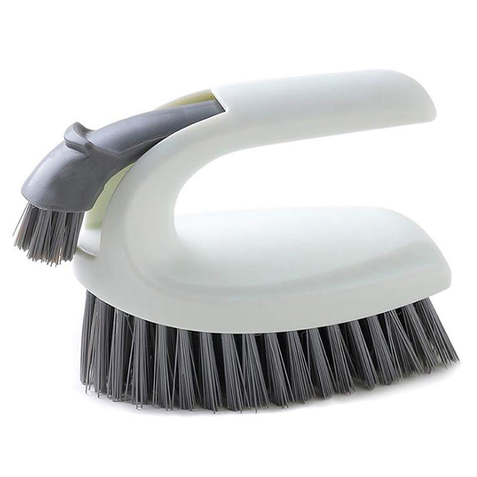 Cleaning Brush,Scrub Brush for Scrubbing Bathroom Floor Carpet White