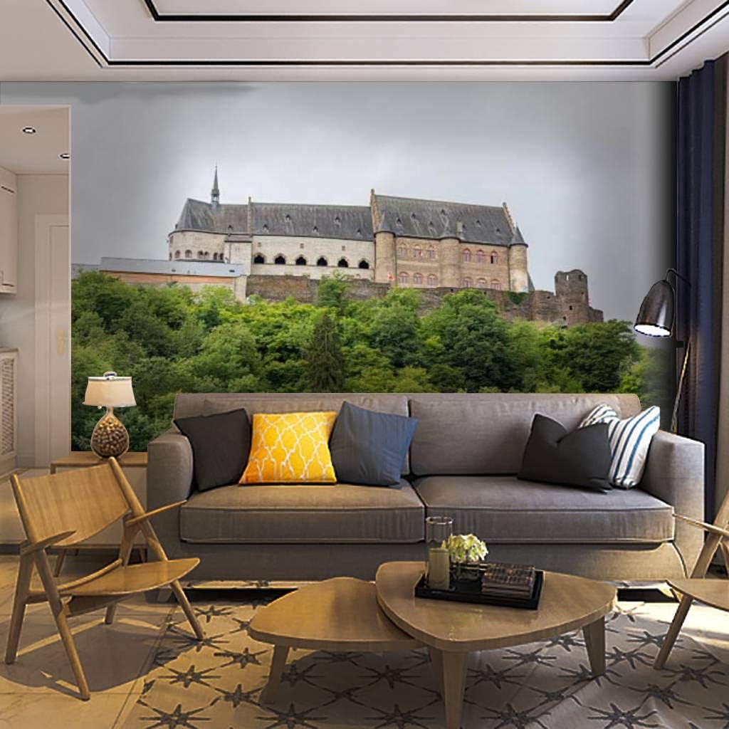 Wallpaper Wall Mural vianden Castle, Luxembourg Europe