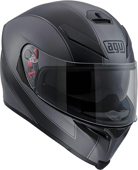 AGV Integralhelm K-5 S E2205 Multi PLK, Enlace Black Matt/Grey, XXL