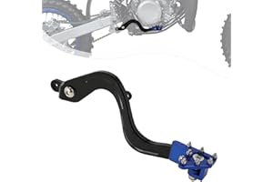BAOUFF Dirt Bike Rear Brake Foot Pedal for YZ85,CNC Motorcycle Foldable Brake Lever for YZ 85 2002-2025 Blue