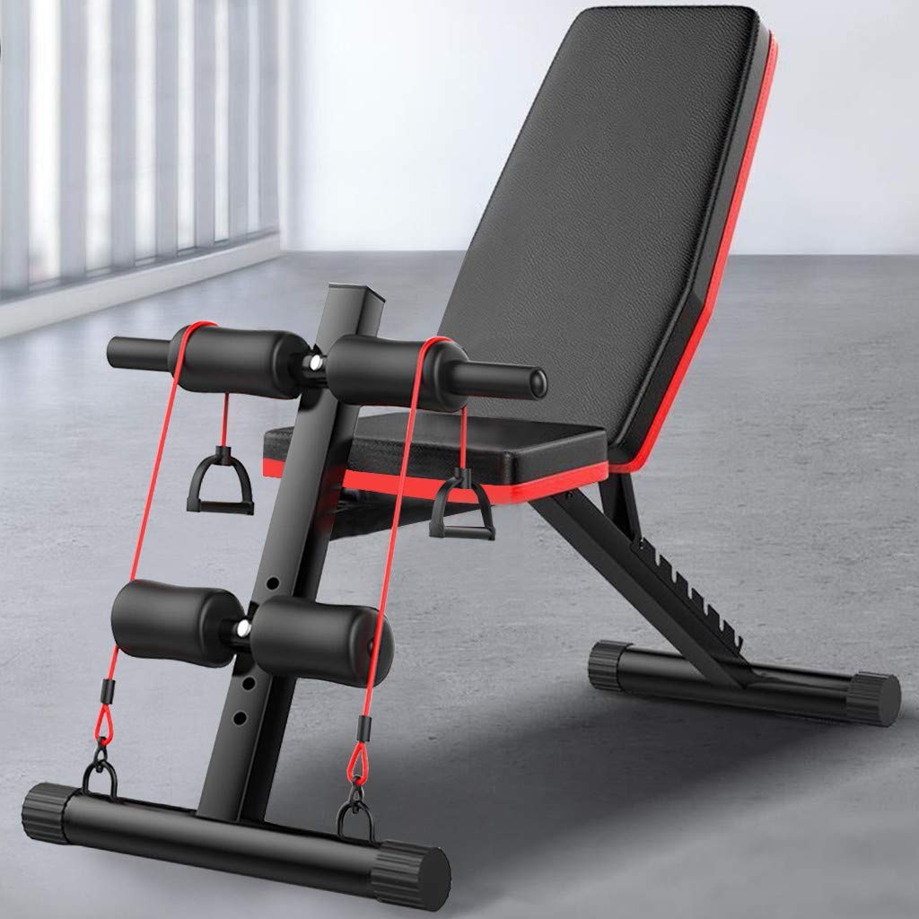 Mittory Adjustable Sit Up Incline Abs Bench Foldable Home Gym