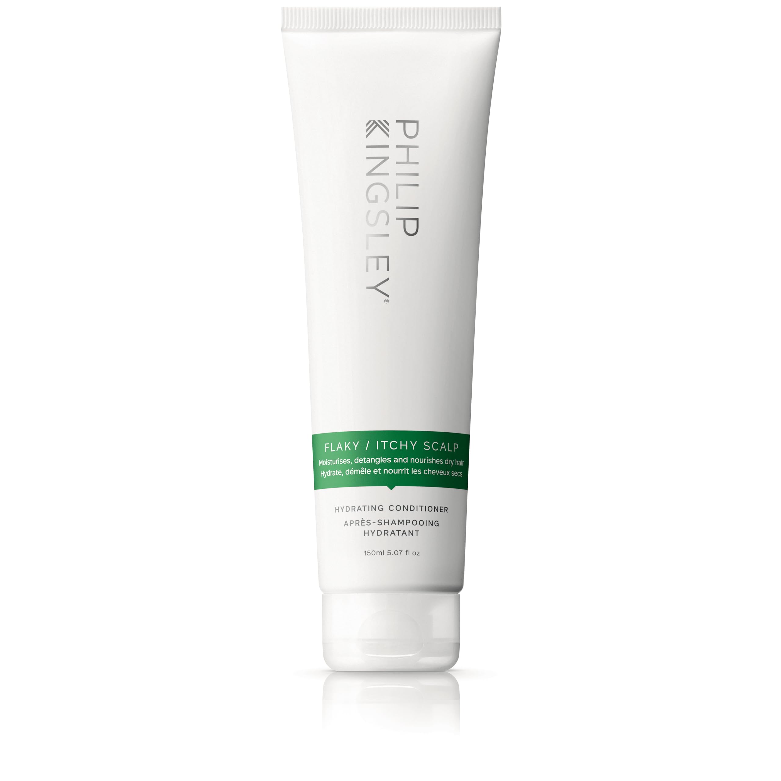 Philip Kingsley | Flaky/Itchy Scalp Conditioner | Anti-Dandruff Conditioner For Flaky, Itchy, Dry and/or Oily Scalps | Cleansing Scalp Care | Hydrates, Soothes, Calms and Detangles | 150ml