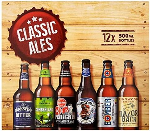 Classic Ales Mix Pack (Pack of 12 x 500ml)