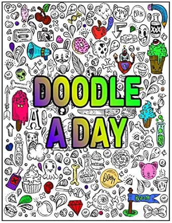 Doodle A Day 365 Everyday Things To Draw And Sketch Use Your Creativity With A Years Worth Of Drawing Ideas For Doodling Sketching And Coloring Kindle Edition By Books Brighter Future,Abstract Woman Face Line Drawing
