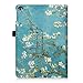 Fintie iPad Pro 9.7 Case, Premium Vegan Leather Folio [Slim Fit] Standing Protective Smart Cover with Auto Sleep / Wake Feature for Apple iPad Pro 9.7-inch 2016 Model Tablet, Blossom