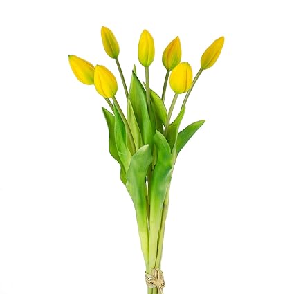 Artplantsde Bouquet De Tulipes Artificielles Lona 7 Fleurs