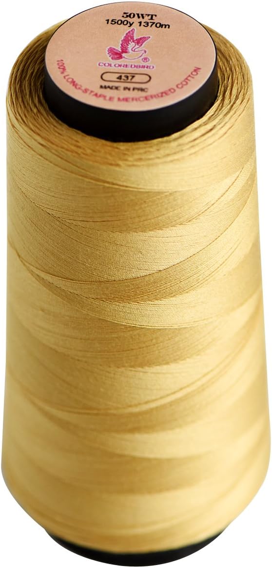 310 Popular Black 50WTCotton Thread 100 ExtraLong Staple Cotton