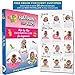 Halloween Face Paint Kit Large | Face Painting Party Set with 32 Stencils, 2 Brushes, 2 Sponges 14 Colors, 2 Glitters & Make-Up Case. Bumper 16-Pack Gift for Kids Free eBook Safe Non-Toxic Water-Based