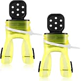 OVOVFANY 2-Pack Scuba Diving Moldable Regulator Mouthpieces | Replacement Silicone Comfort Bite Custom Fit Mouthpiece with Zip Tie for Most Standard Adult Regulators