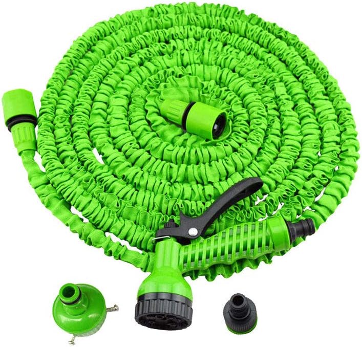 A Set Of Expandable Garden Hoses, hose Pipes, flexible Expansion Of