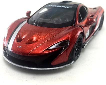 Amazon Com Kinsmart Mclaren P1 With Prints Orange 1 36 Diecast Model Toy Car Collectible Hobby Collection Toys