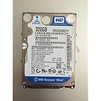 Western Digital 320GB Scorpio Blue SATAII 5400RPM 2.5IN 8MB Bulk/OEM Hard Drive WD3200BEVT