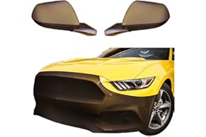 MIDWEST CORVETTE Mustang NoviStretch Front + Mirror Bra High Tech Stretch Mask Combo Fits: All 2015 Thru 2023 6th Gen Mustangs