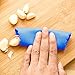 Acerich Peeler 4 Pcs Silicone Garlic Roller Peeling Tube Easy Useful Kitchen Tools (Blue & Green)
