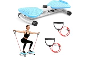 Qyswskj Waist Twister, Waist Twisting Machine, Waist Twister Machine Exercise, Ab Roller with 350 lbs Ab Twister, 20dB Ultra-Quiet Noiseless Home Gym Exercise Equipment for Women Me