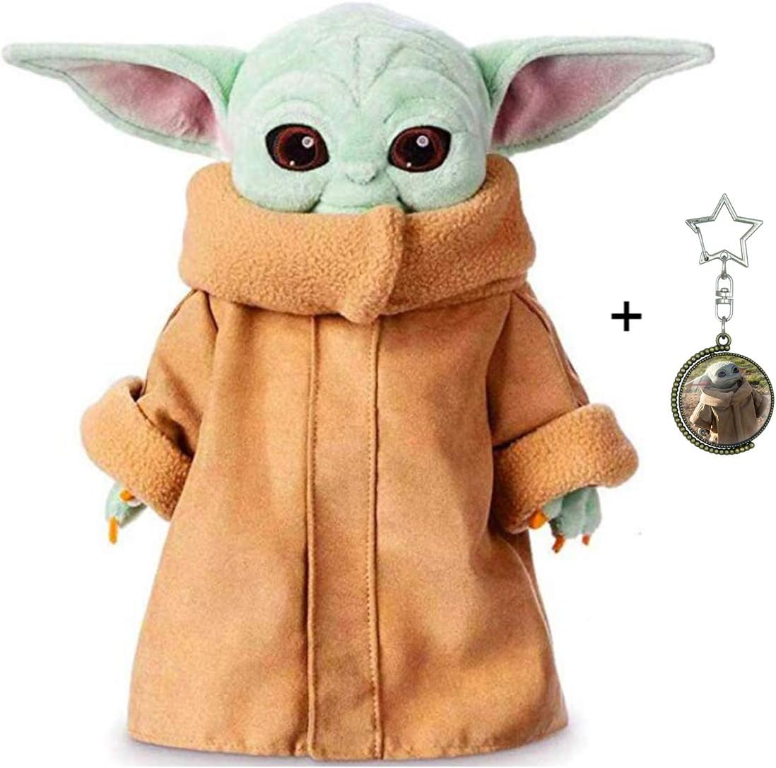 Haho Baby Yoda Plush Figure Toys, 11.8 inch The Child Yoda