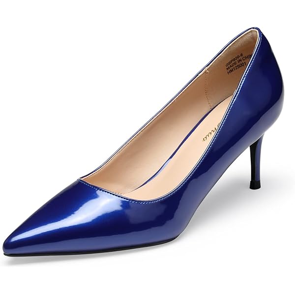 人気定番『louren』 pointed toe pumps Amazon.com | WAYDERNS Women's Beige Pointed Toe Solid Slip