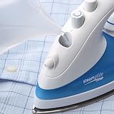 Russell Hobbs Dual Voltage Steam Glide Travel Iron, Stainless Steel Soleplate view 7